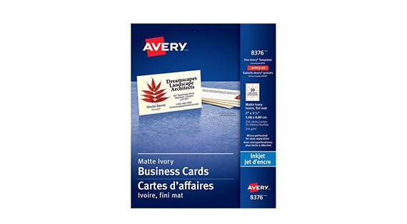 Cartes professionnelles et cartes d'affaires