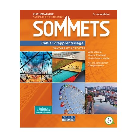 Sommets CST - 2e cycle (5e secondaire) - Cahier d'apprentissage - Version imprimée