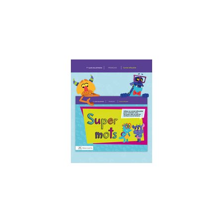 Super Mots - Carnet effacable autonome en francais - 1er cycle