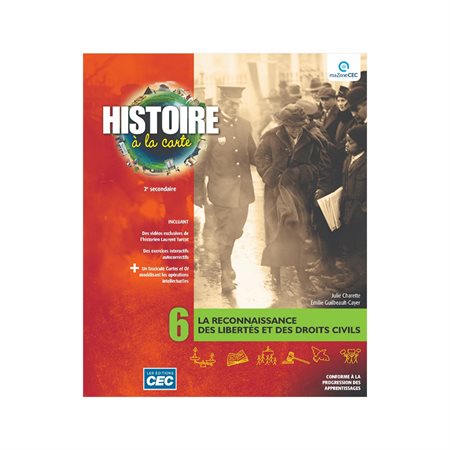 Histoire à la carte Univers social - 2e secondaire