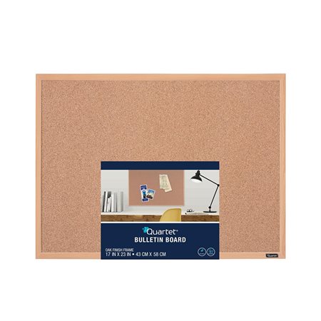 Tableau d'affichage en liège 17 X 23 pouces Quartet