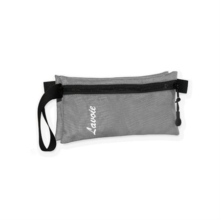 Lavoie Double Pencil Case - Platinium