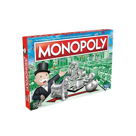 Jeu Monopoly - Nouvelle Édition Bilingue
