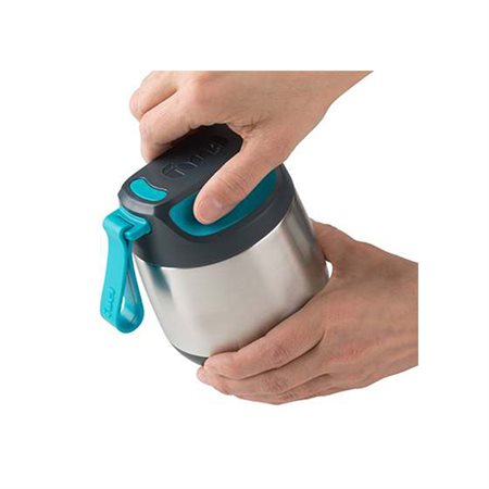 Thermos Fuel en inox bleu - 12oz