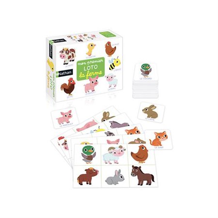 Mon premier LOTO de la ferme - NATHAN (FR)