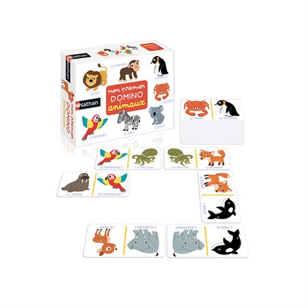 Mon premier Domino d'animaux - NATHAN (FR)