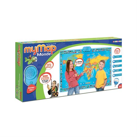 Mappemonde interactive Bilingue MyMap