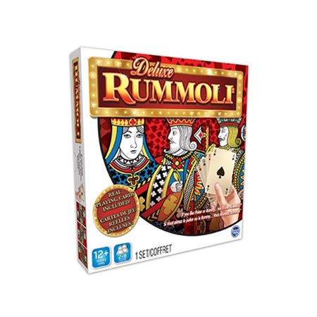 Jeu Rummoli de luxe avec tapis de jeu