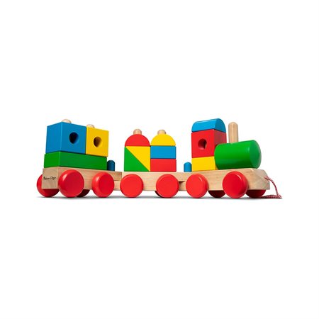 Giant Wooden Stacking Train