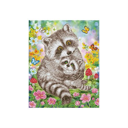 DIAMOND DOTZ- Sweet Racoon