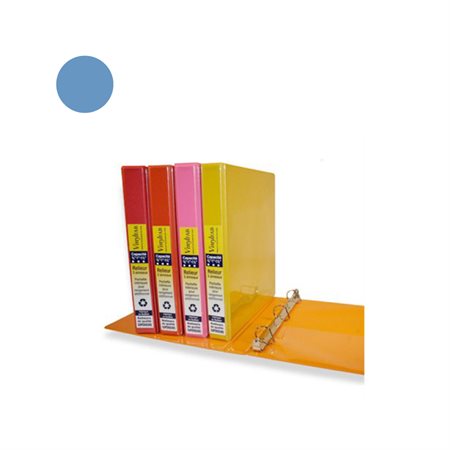 Presentation binder with D-shaped rings - 1 inches