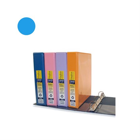 Reliure de présentation à anneaux en D - 1.5" 