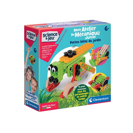 Mon atelier de mécanique junior : Petites bêtes du jardin