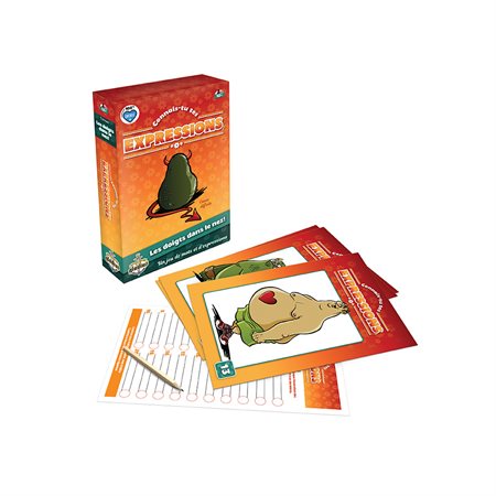 Connais-tu tes expressions? - Les doigts dans le nez!