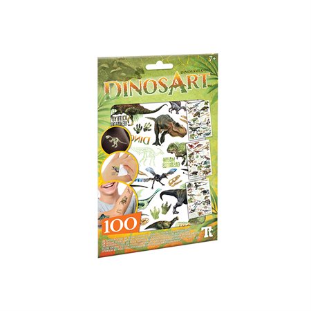 Tatouages temporaires DinosArt