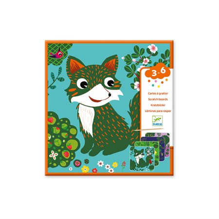 Cartes à gratter - Petites bêtes