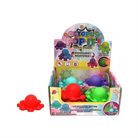 Pieuvre Octupus Pop it! - Série marbré