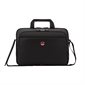 Étui d'affaires noir 15.6" avec poche pour tablette