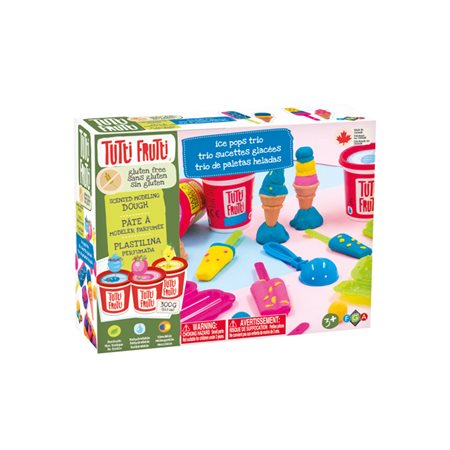 Ensemble de pâte à modeler Tutti Frutti - Pop Sicle