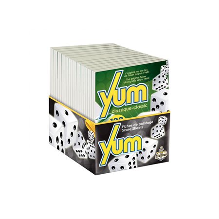 Bloc de pointage Yum 