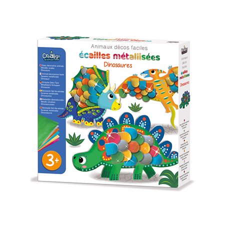 Écailles métallisées - Dinosaures