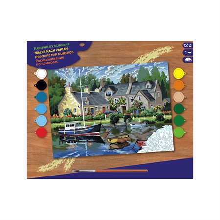 Senior Paint by Numbers - Still Waters