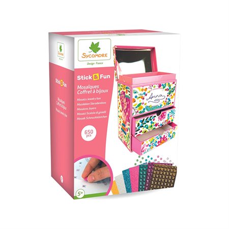 Stick'n Fun - Mosaics Jewelry Box