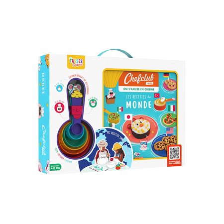 Coffret de cuisine pour enfant : Les recettes du monde