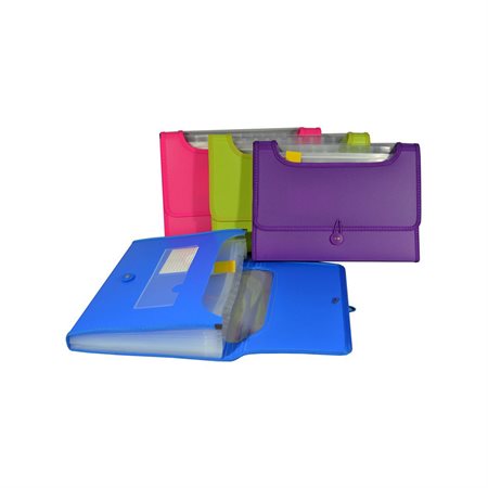 Classeur expansible avec fenêtre "Néon"