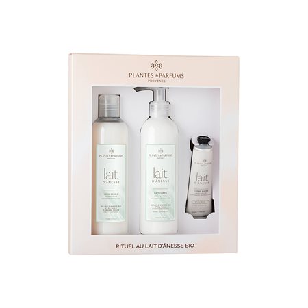 Coffret cadeau au lait d’ânesse “Extrait de coton”