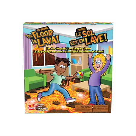 Jeu Le sol est en lave (Bil.)
