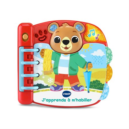 Livre interactif - j'apprends à m'habiller