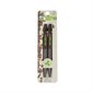 Pack of 2 retractable ballpoint pens with black ink
