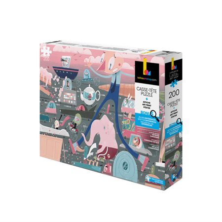 Puzzle Panic in Traffic for boys and girls