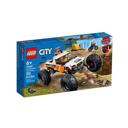 LEGO® City - Les aventures en 4X4 tout-terrain (60387)