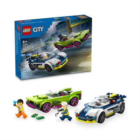 LEGO® City - La poursuite entre la police et la voiture puissante (60415)