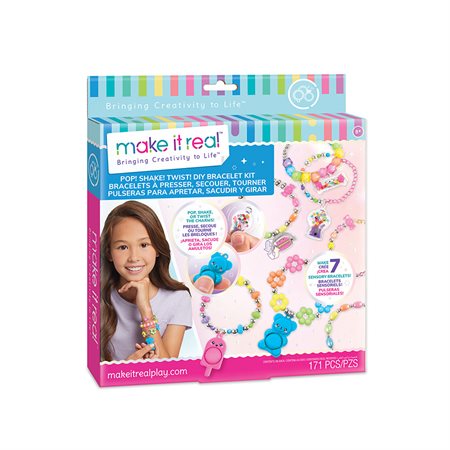 Make it Real - Pop! Shake! Twist! DIY bracelets kit