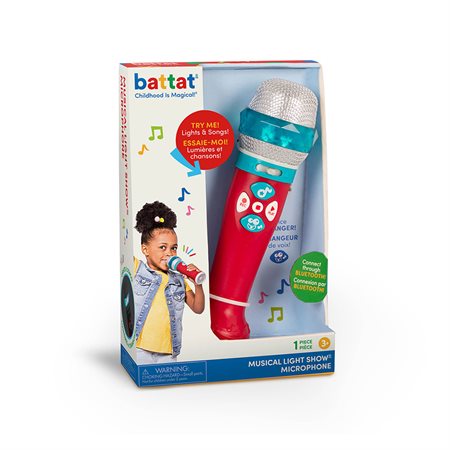 Battat - Musical Light Show Microphone Light and sound