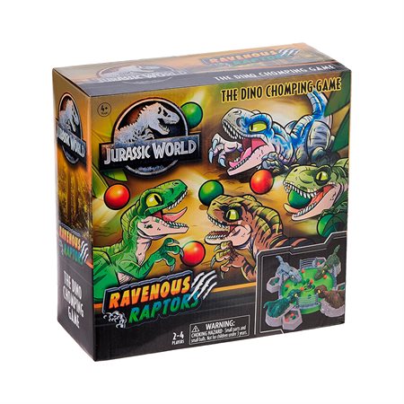 Jeu Jurassic World Raptors Voraces