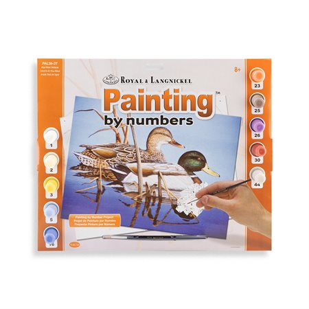 Peinture à numéros Adulte L - Canards colverts