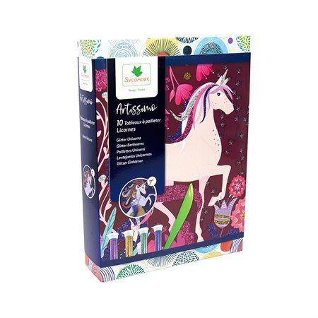 Artissimo - Small Glitters - Unicorns 10 pieces
