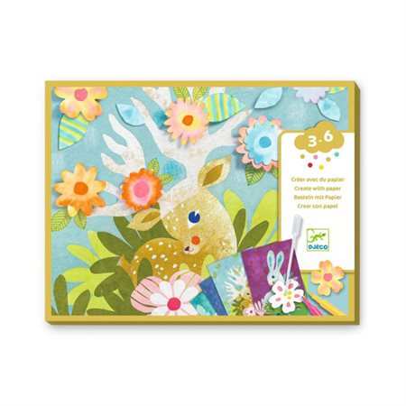 Drawing  /  With blotting paper