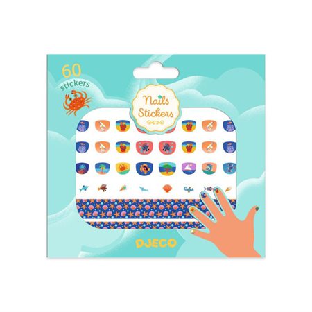 Collants à ongles Méditerranée 