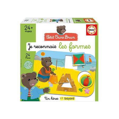 Educa - Je reconnais les formes - Petit ours (24)