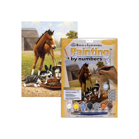 Peinture à numéros junior - Diner entre amis