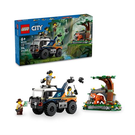 LEGO® City- Le camion tout-terrain d'exploration de la jungle