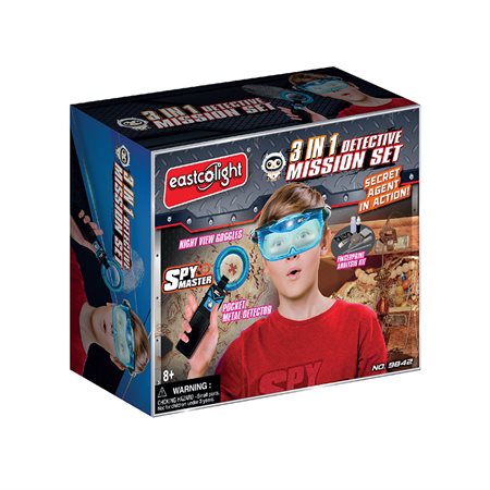 Ensemble mission détective 3 en 1