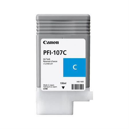 Cartouche Canon PFI-107C cyan 130ml