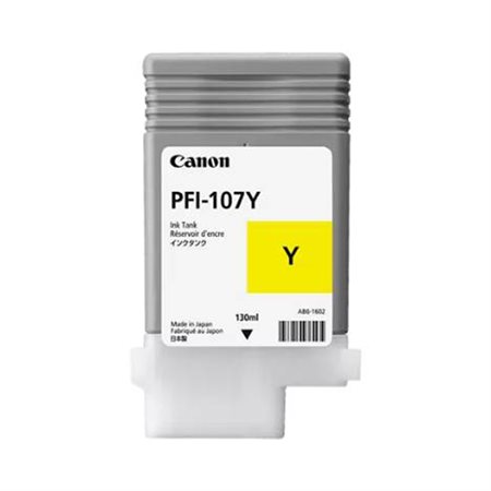 Cartouche Canon PFI-107Y jaune 130ml