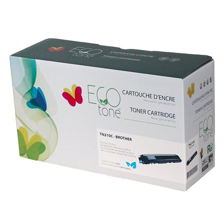 Cartouche de toner laser remise à neuf Brother TN-210C, TN-210C Cyan